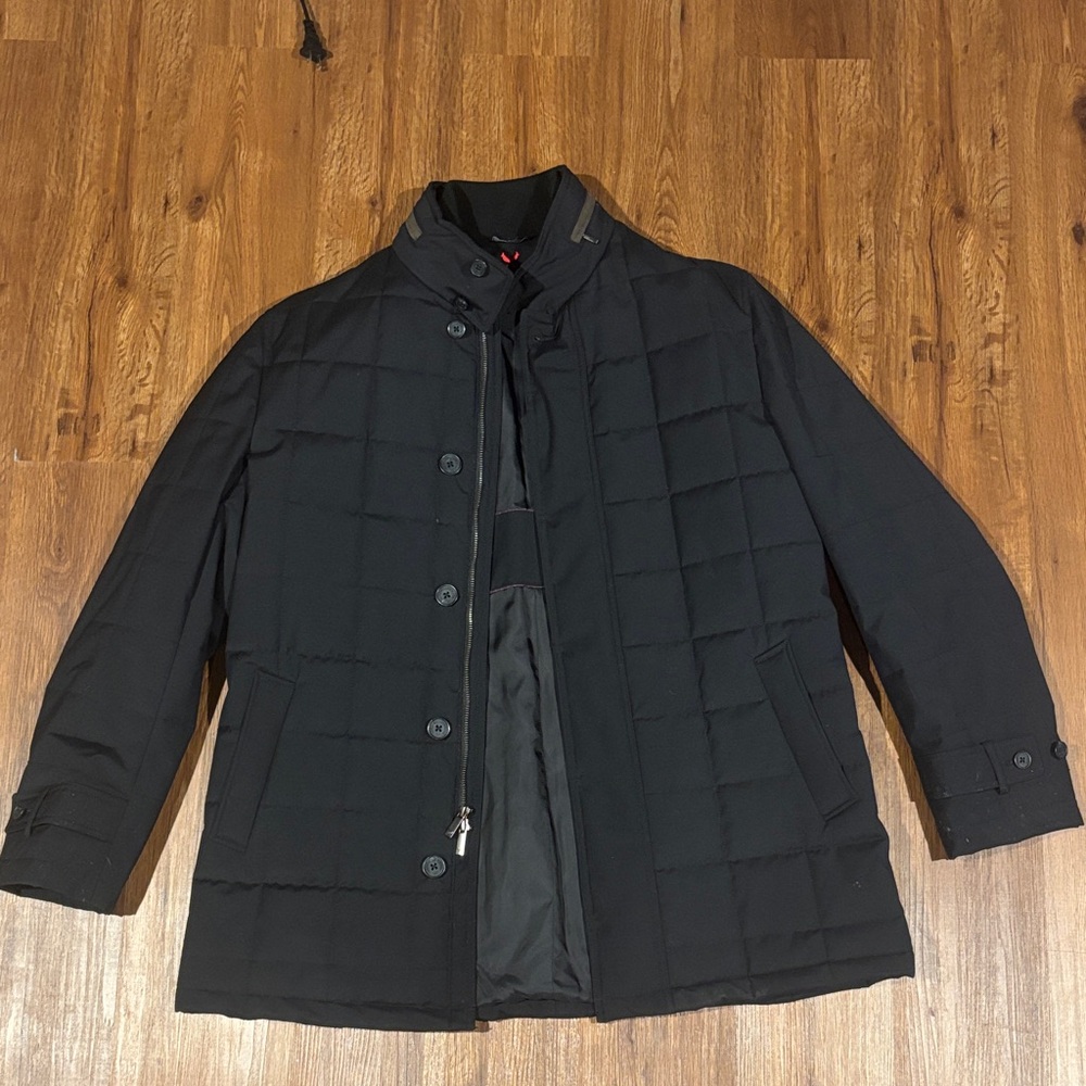 Men's Classic Black Puffer Jacket